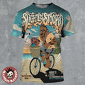 Slightly Stoopid Cocoa Florida 2026 Gig Poster At Cocoa Riverfront Park On August 21 2026 Chewbacca Riding Bike All Over Print Shirt