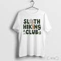 Sloth Hiking Club T Shirt Unisex