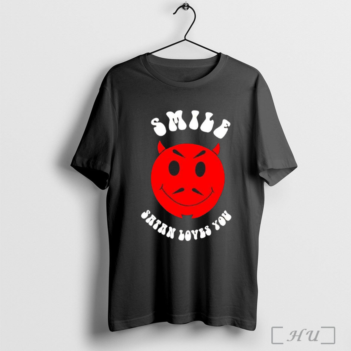 Smile Satan Loves You T Shirt Unisex