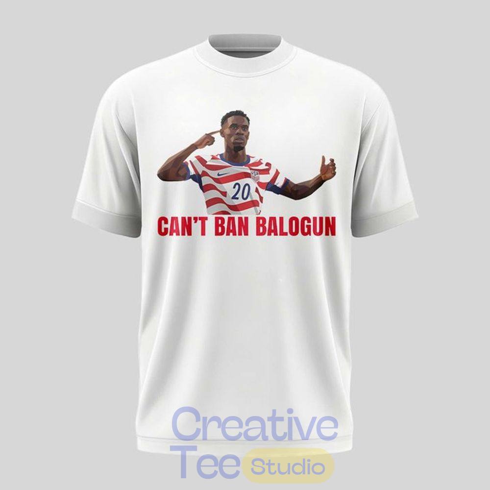 Soccer World Cup 2026 “Can’t Ban Balogun” T-Shirt