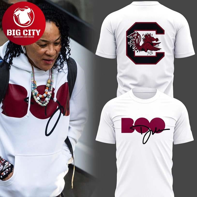 South Carolina Gamecocks x Dawn Staley 2026 Boo Two Sided Shirt Unisex