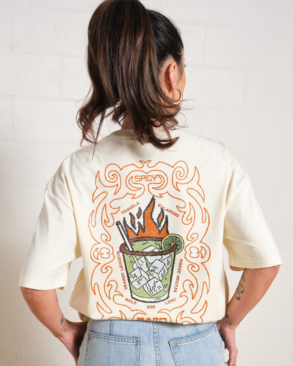 Spicy Marg Oversized Tee Unisex