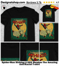 Spider-Man Striking A KKK Member The Amazing Anti-Racist shirt