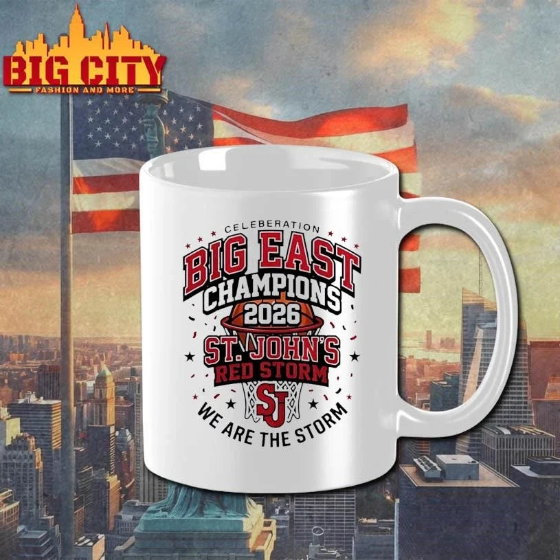 St. John’s Red Storm Big East Champions 2026 we are the storm Shirt Unisex