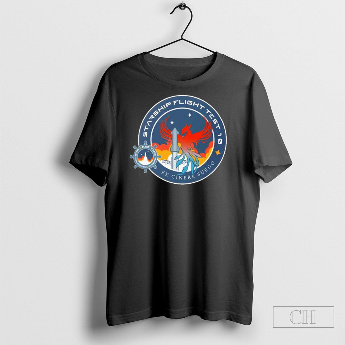 Starship Flight Test 10 Phoenix Shirts Unisex