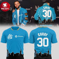 Stephen Curry 2026 The Goat 4 Time NBA Champions Blue Two Sided Shirt Unisex