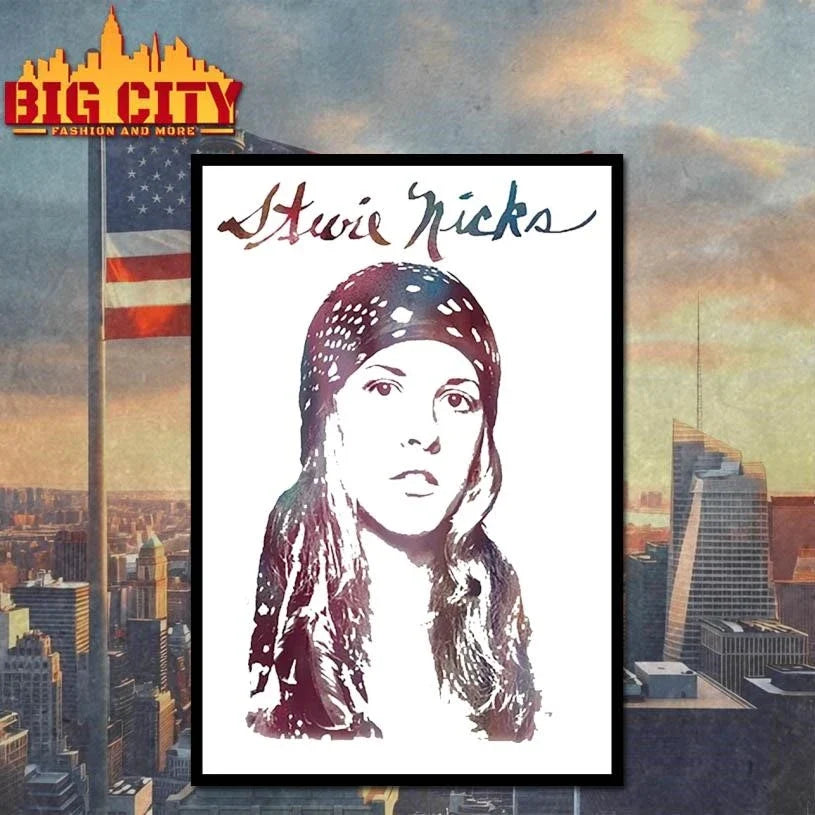 Stevie Nicks Tour 2025 Head Scarf Photo Vintage Shirt Unisex