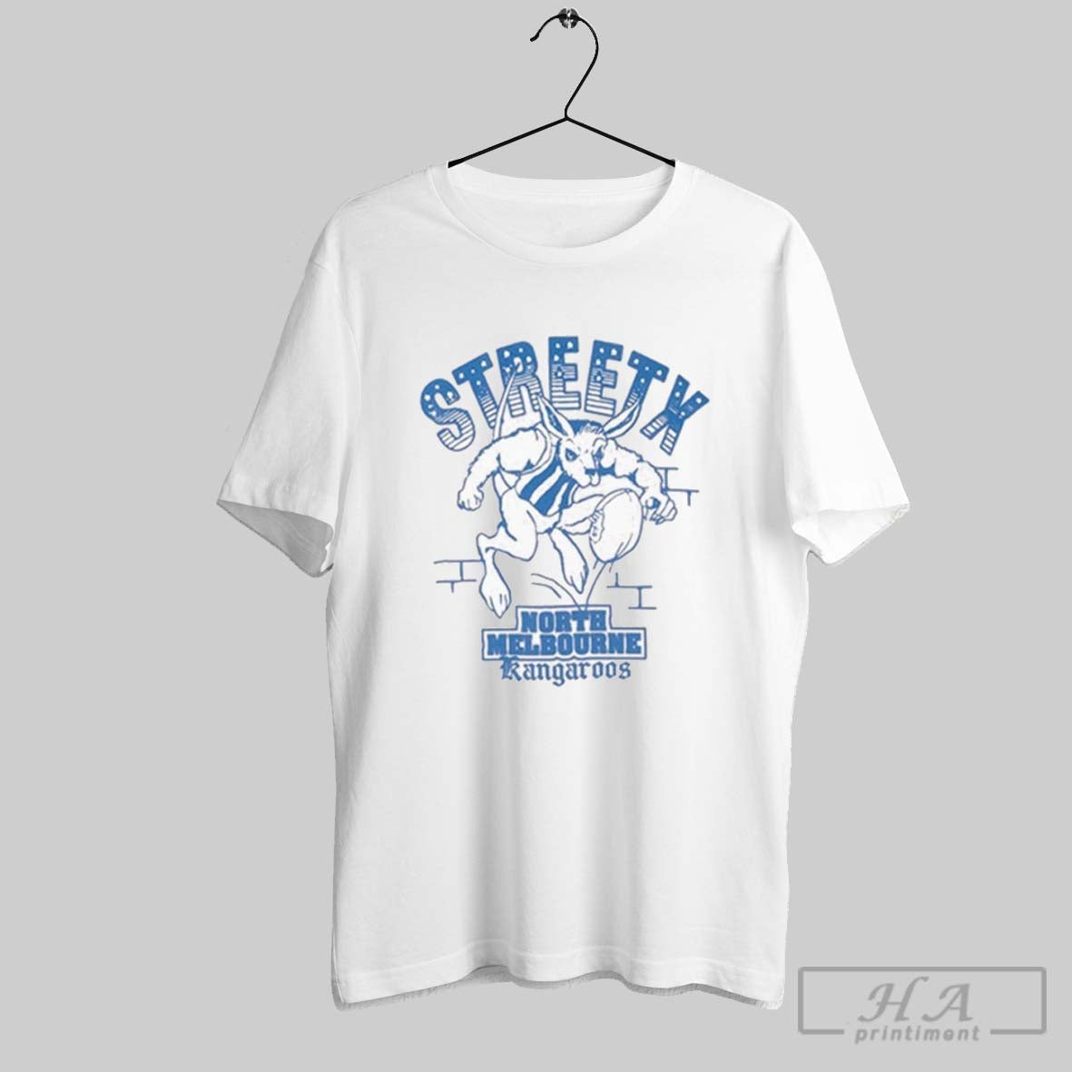 Streetx North Melbourne Kangaroos T Shirts Unisex