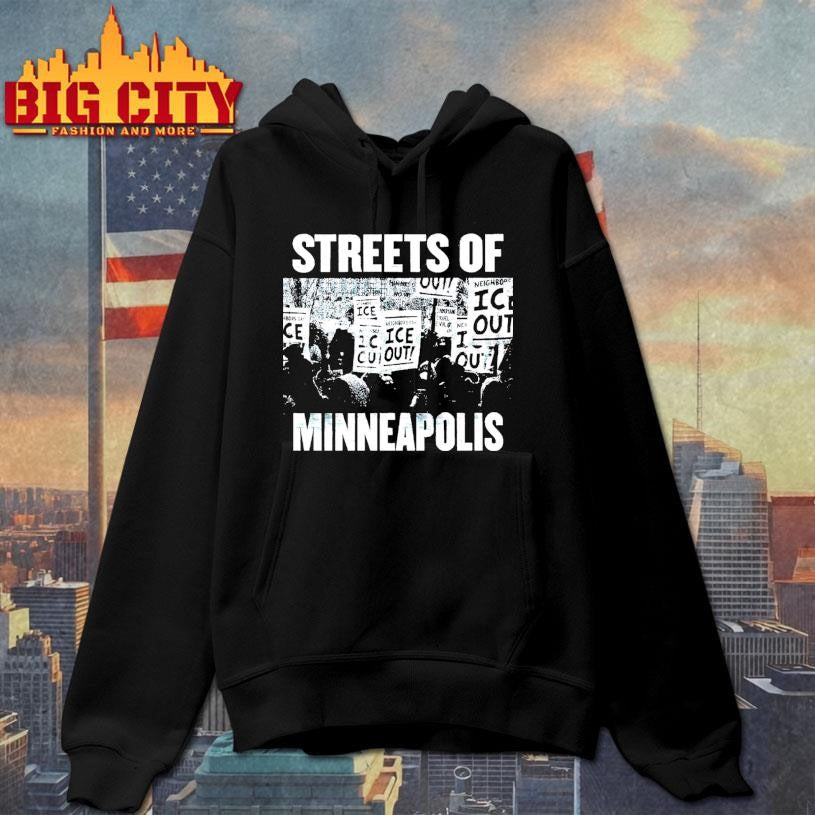 Streets of Minneapolis Bruce Springsteen Shirt Unisex