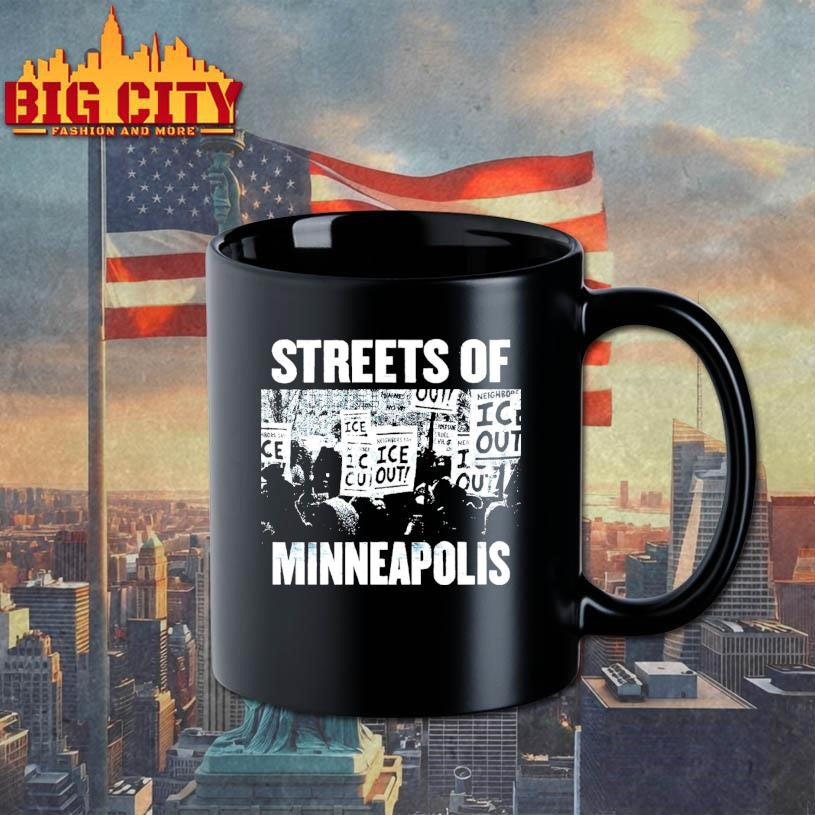 Streets of Minneapolis Bruce Springsteen Shirt Unisex
