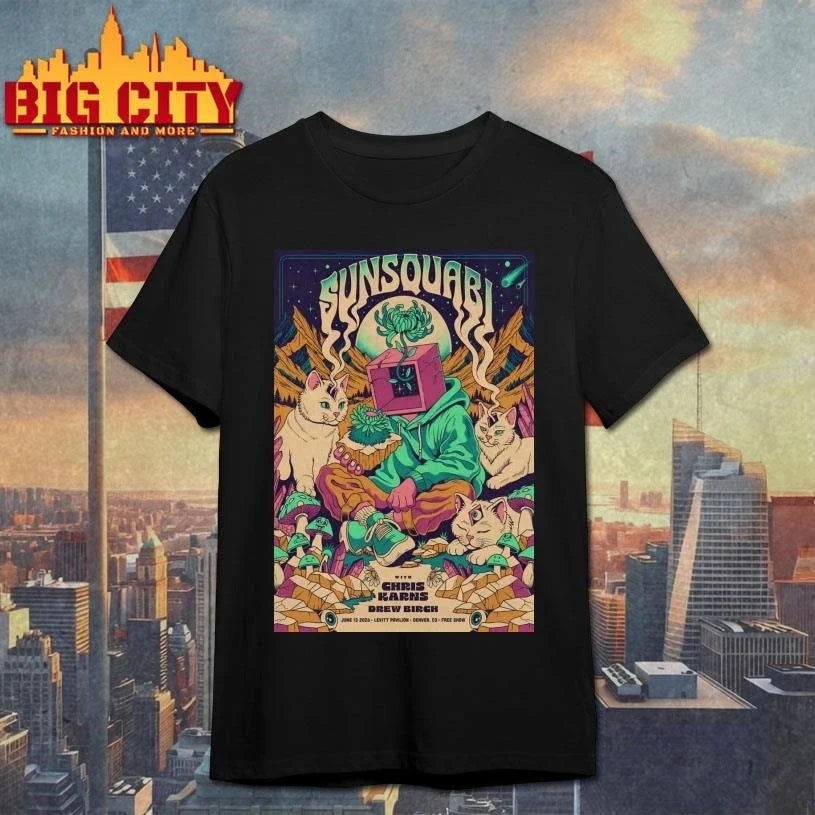 Sunsquabi Denver CO On June 13 2026 Poster Shirt Unisex