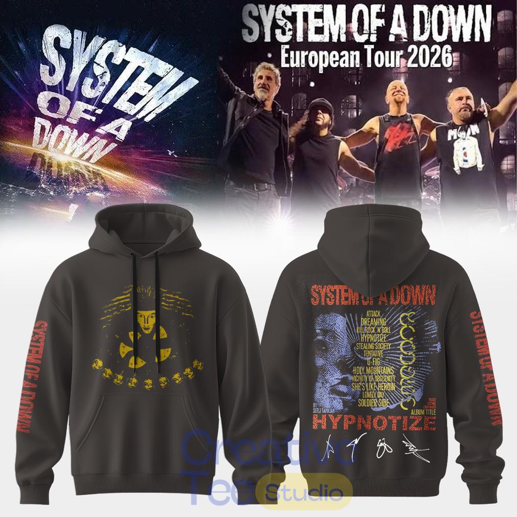System of a Down “Europe-UK Stadium Tour 2026” Signature Hoodie