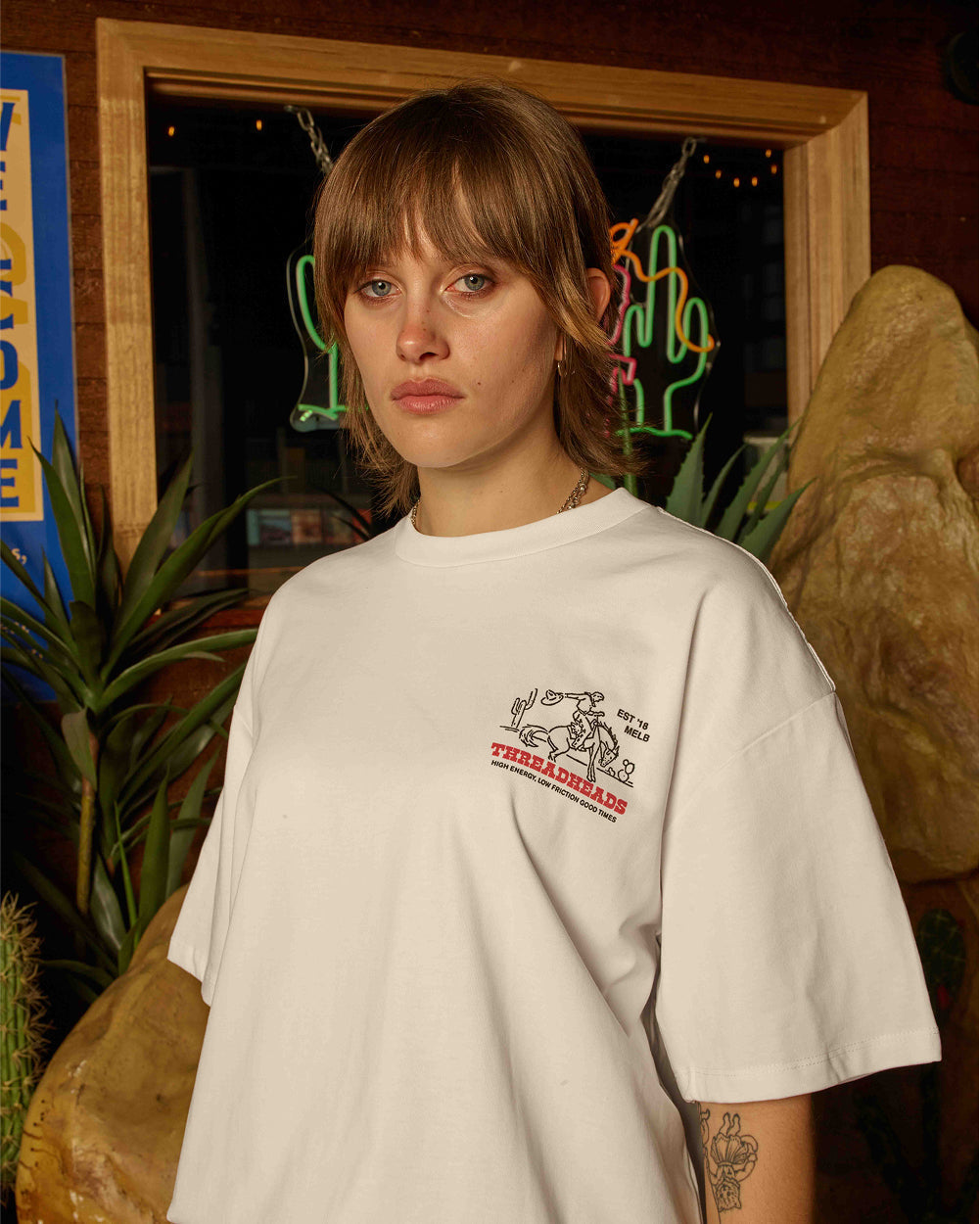Highs & Lows Oversized Tee Unisex
