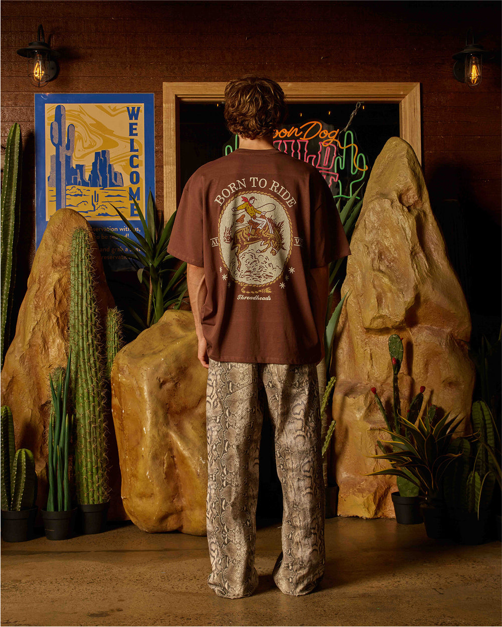 Born to Ride Oversized Tee Unisex