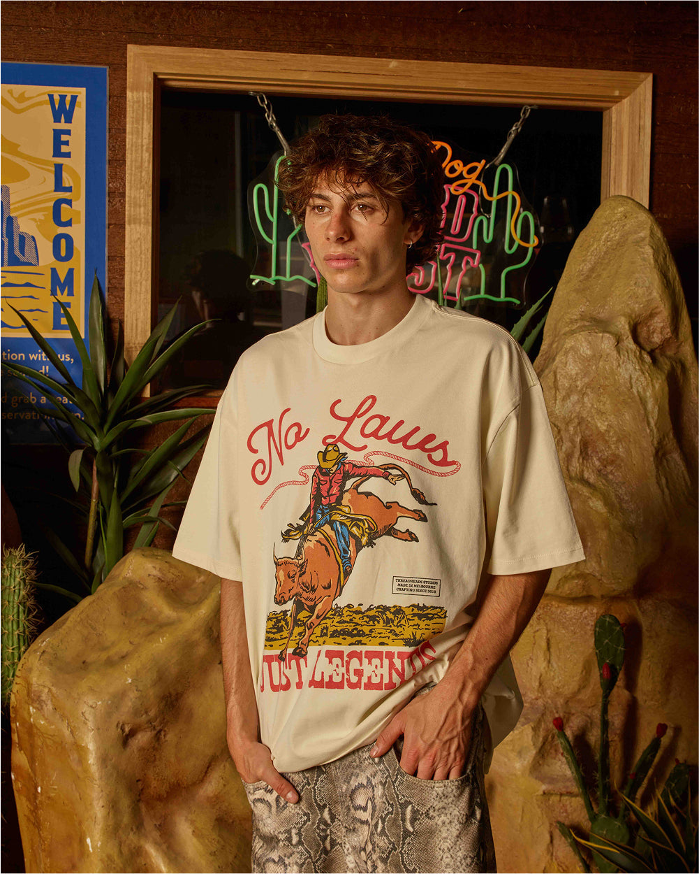 No Laws Oversized Tee Unisex