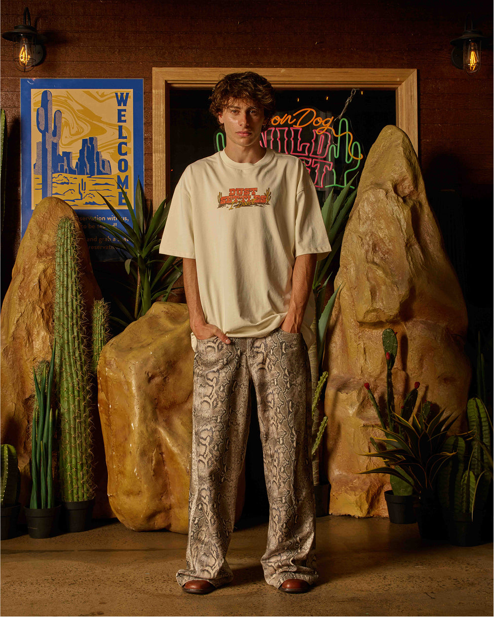 Dust Settles Oversized Tee Unisex
