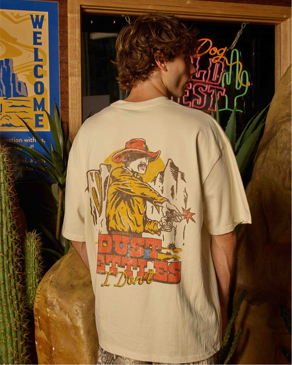 Dust Settles Oversized Tee Unisex