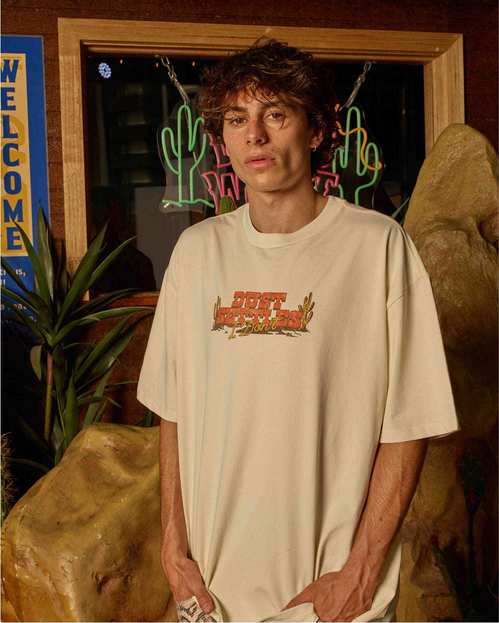 Dust Settles Oversized Tee Unisex