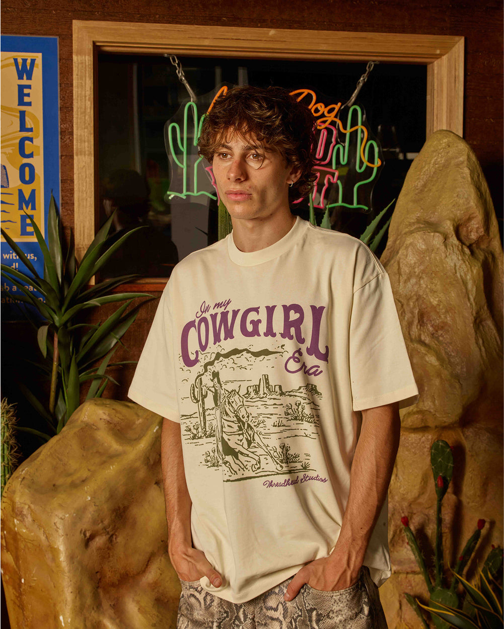 Cowgirl Era Oversized Tee Unisex