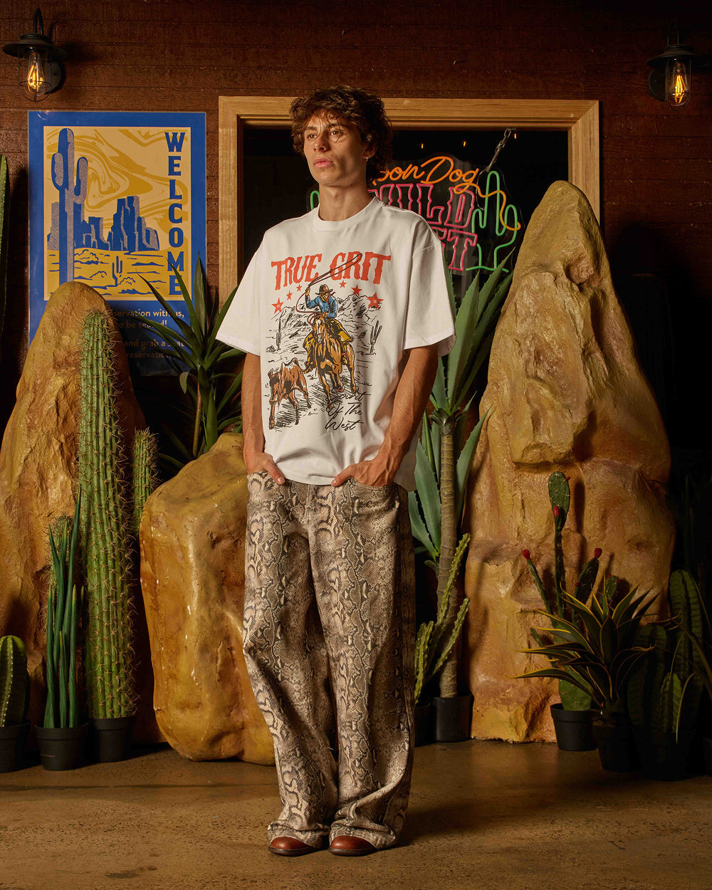 True Grit Oversized Tee Unisex