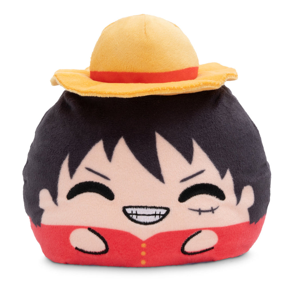 Luffy & Devil Fruit 4" Reversible Plushie Unisex