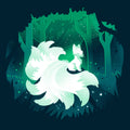 Forest Kitsune Unisex