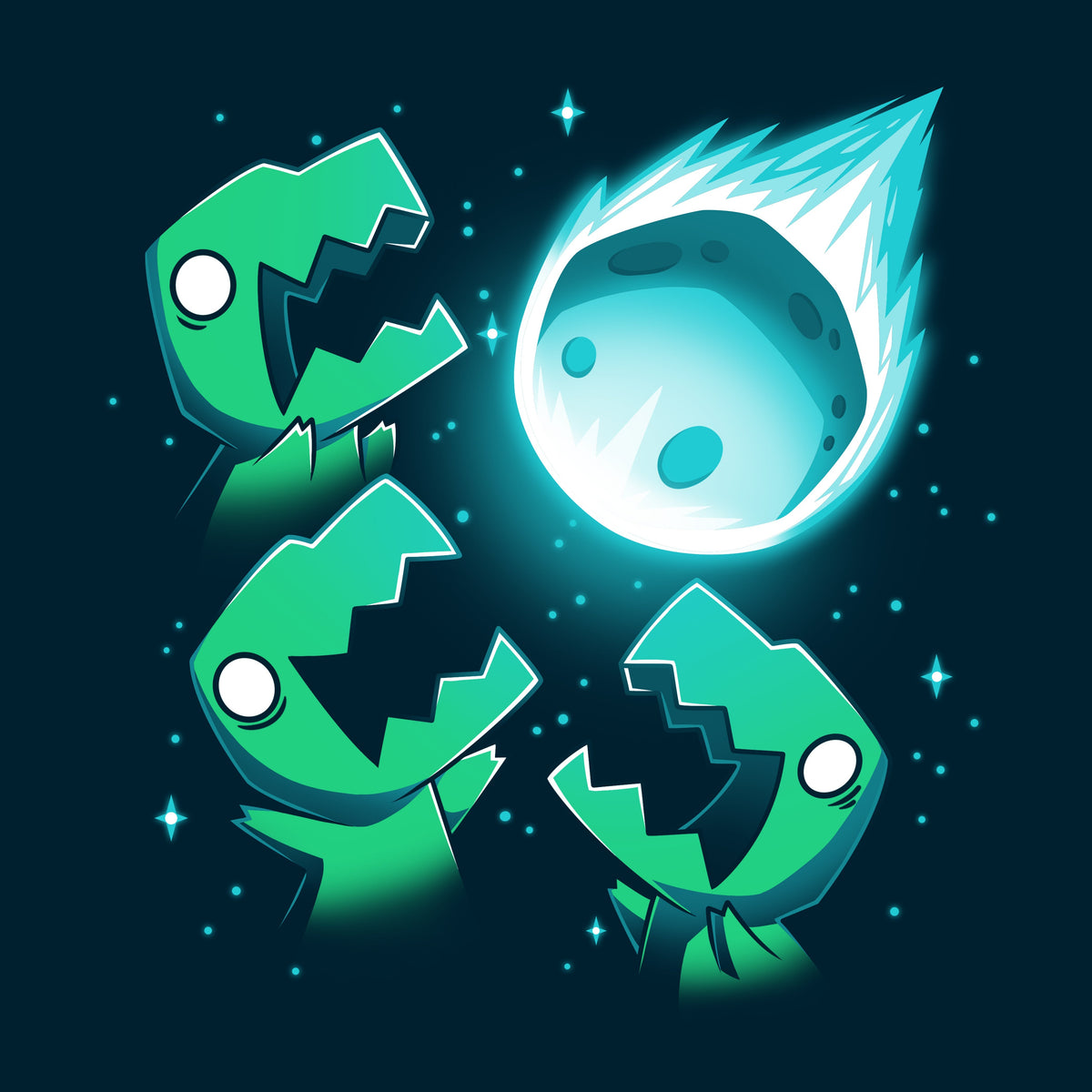 3 T-Rex Asteroid Unisex