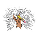 Creative Doodlebunny Unisex