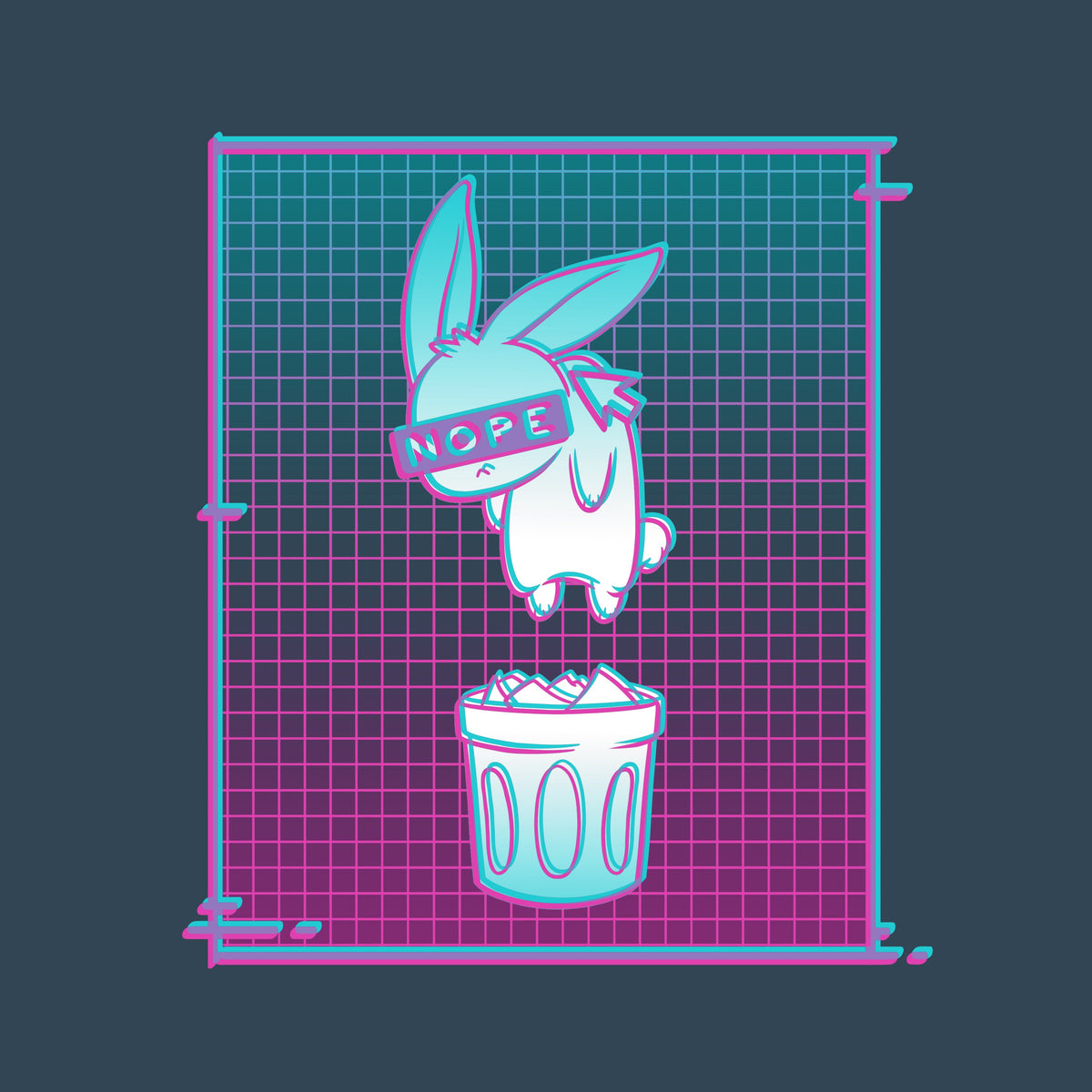 Digital Trash Bunny Unisex