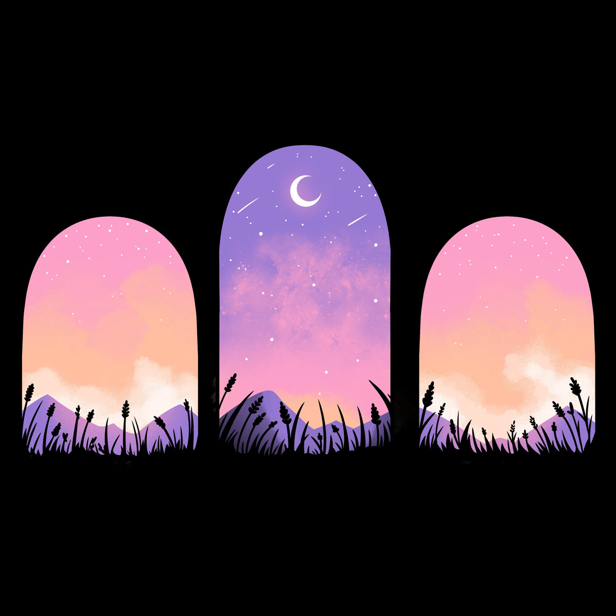 Mystic Triptych Unisex