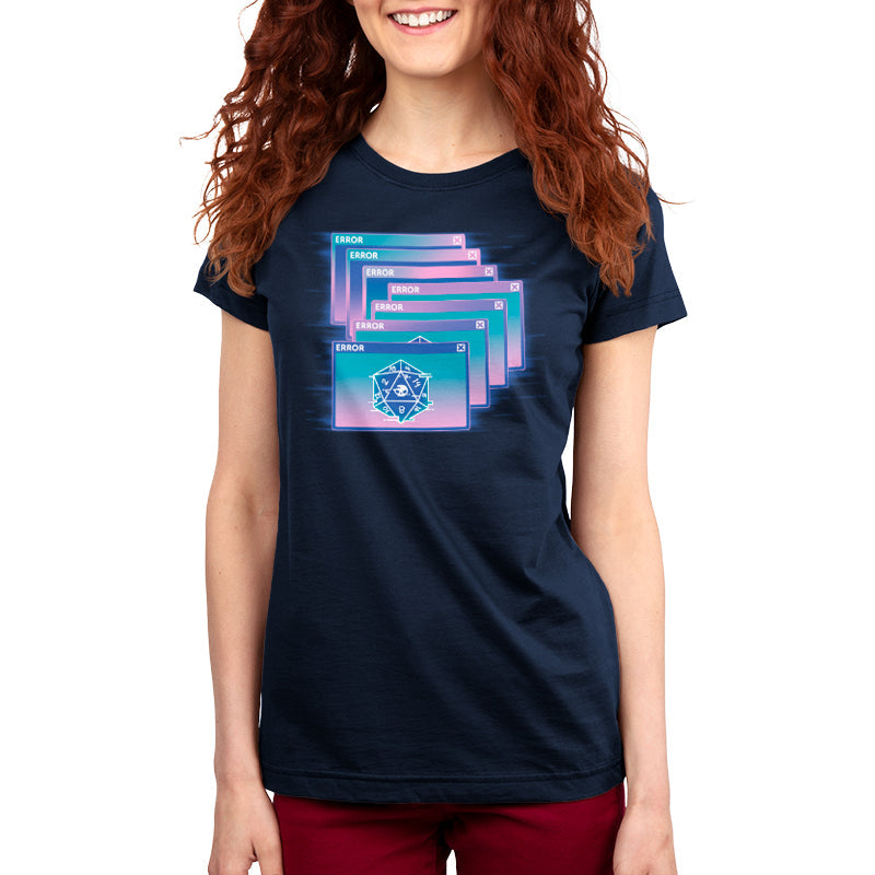 GlitchWave D20 Unisex
