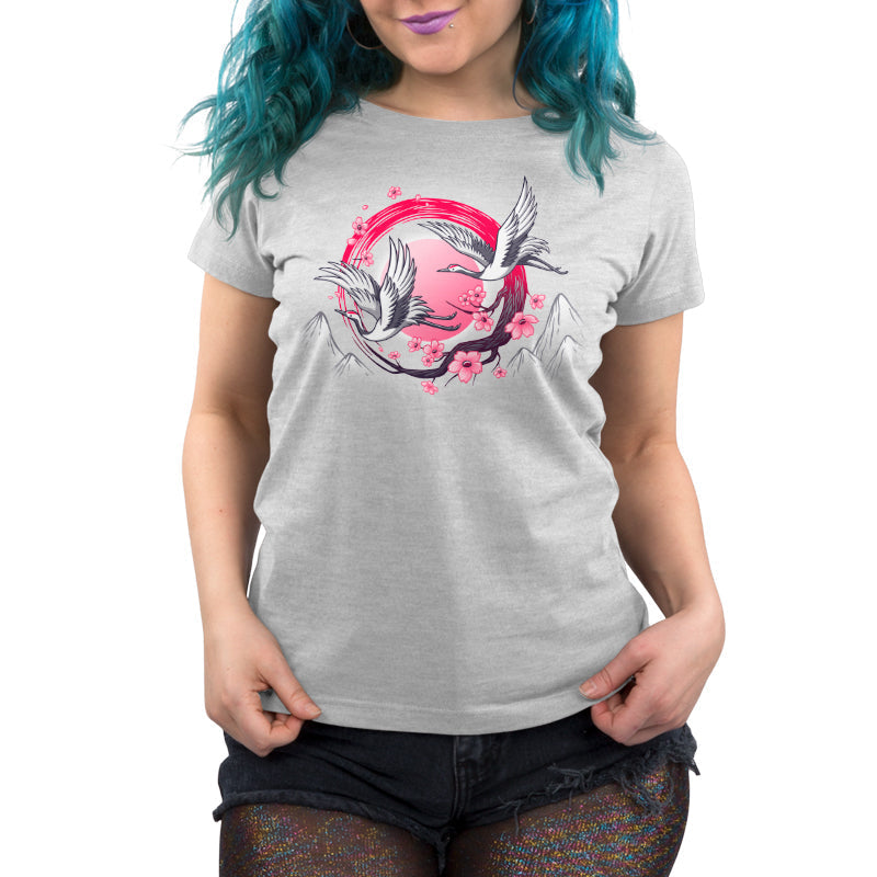 Red-Crowned Cranes Unisex