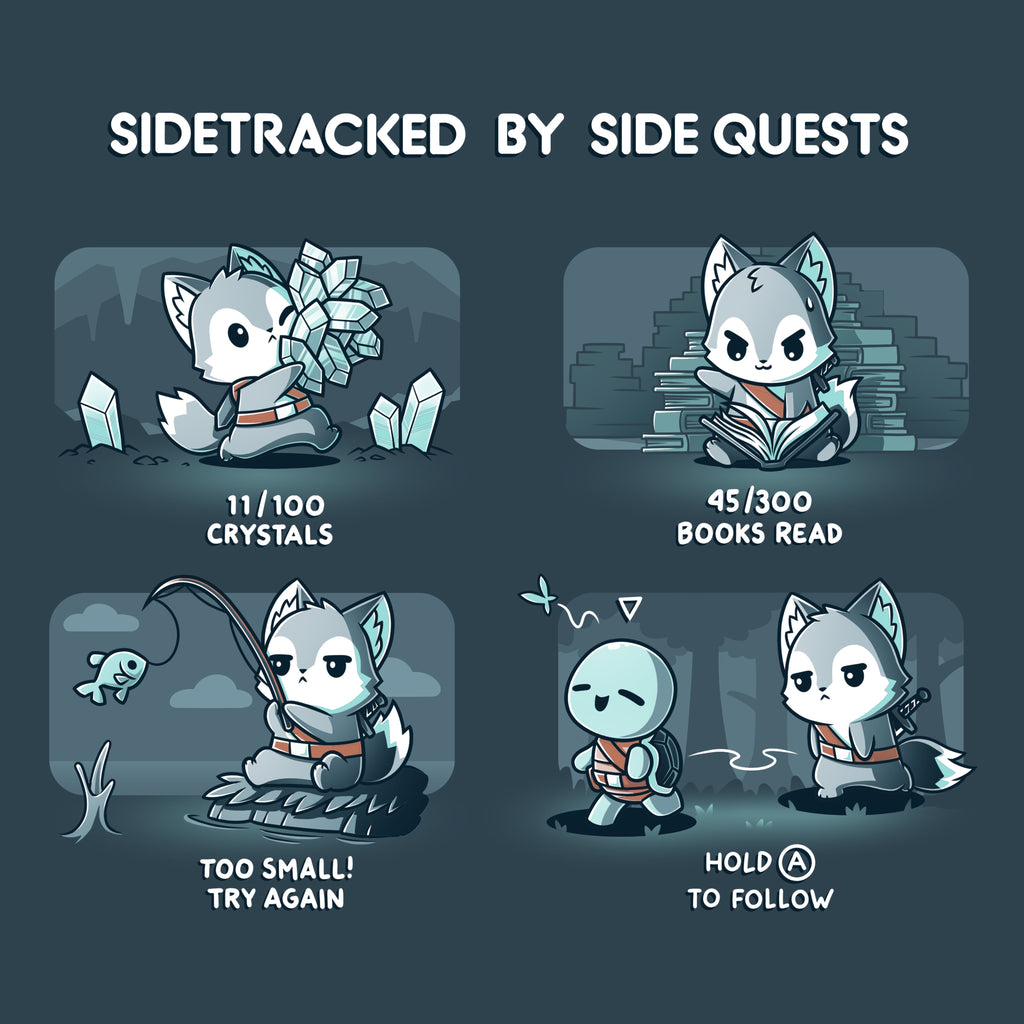 Sidetracked by Side Quests Unisex