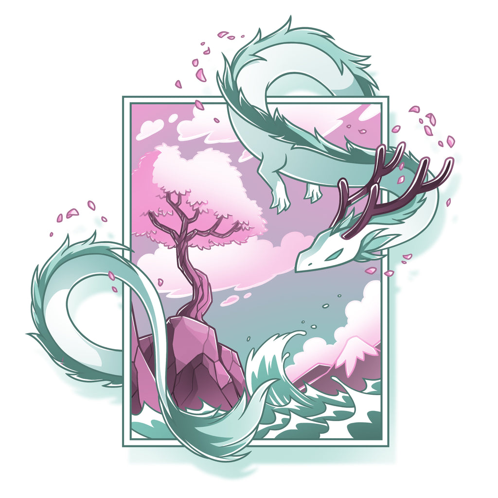 Spring Blossom Dragon Unisex