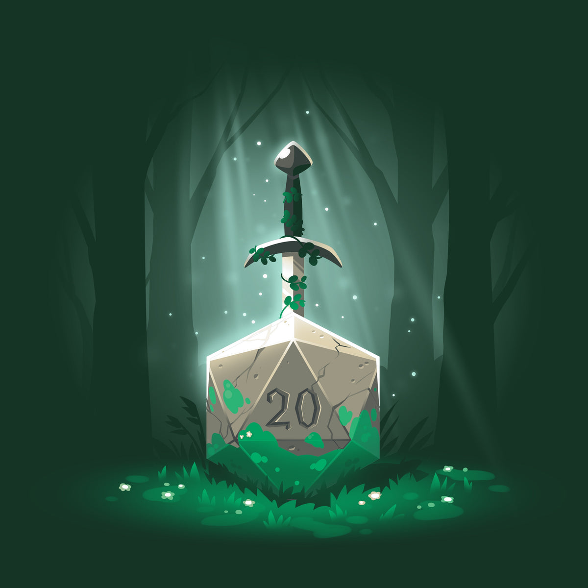 Sword in the D20 Unisex