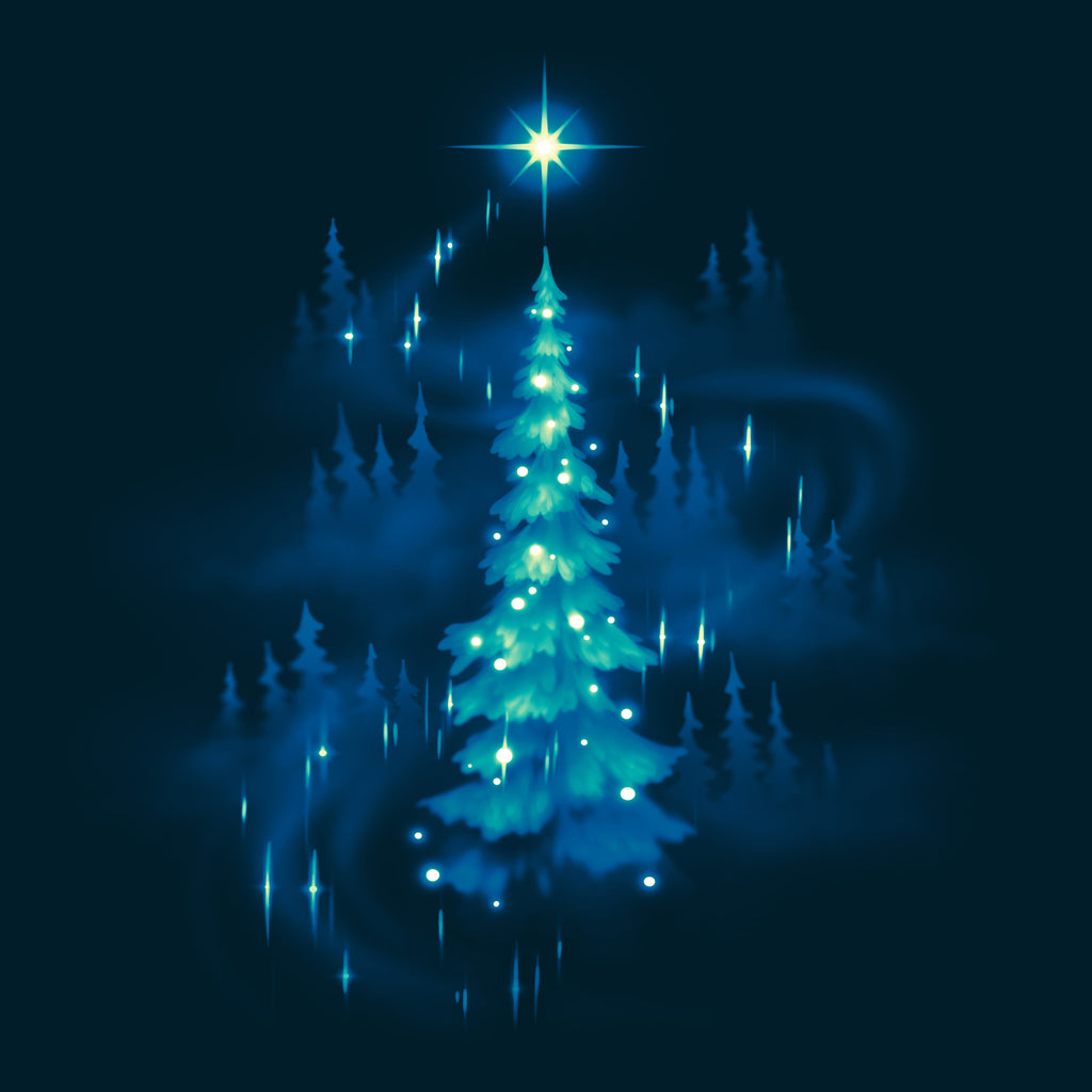 Twinkling Christmas Tree Unisex