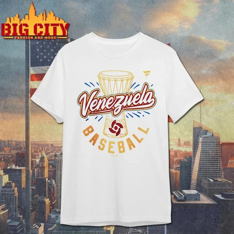 Team Venezuela Baseball Fanatics 2026 World Baseball Classic Champions Trophy Shirt Unisex