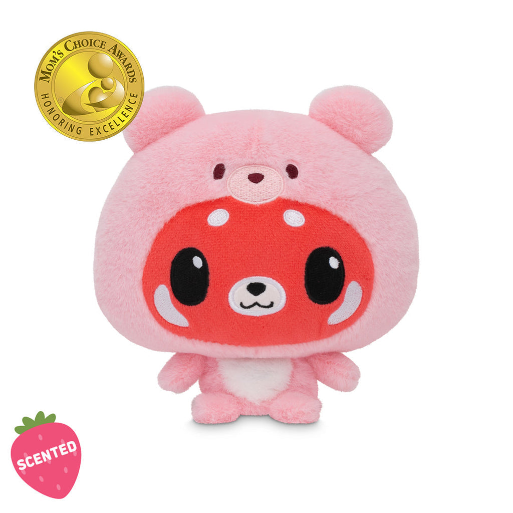 Cloudheads: 5" Strawberry Cake-Scented Red Panda (Cupcake) Unisex