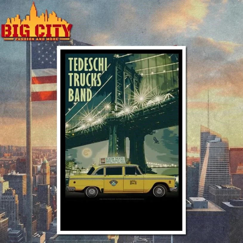 Tedeschi Trucks Band Event Show Week 2 At Beacon Theatre On March 18 21 2026 New York City Poster Shirt