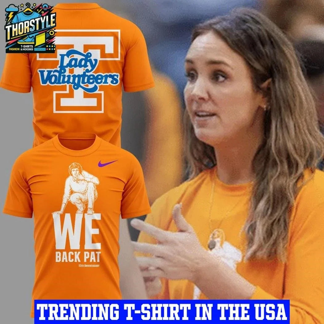 Tennessee Volunteers Lady Vols Basketball 2026 We Back Pat Night Shirt Unisex