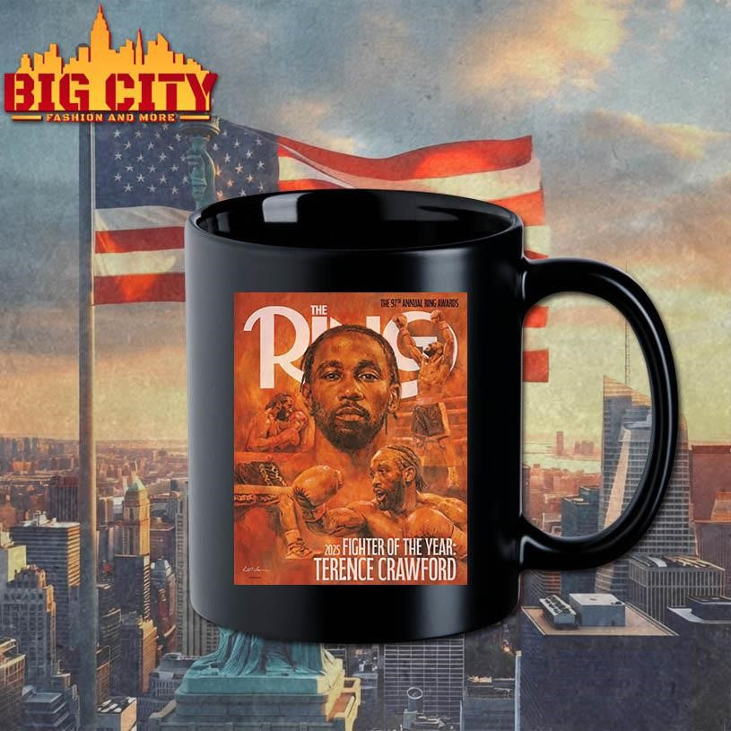 Terence Crawford 2025 Fighter Of The Year The Ring Magazine 97th Annual Ring Awards Shirt