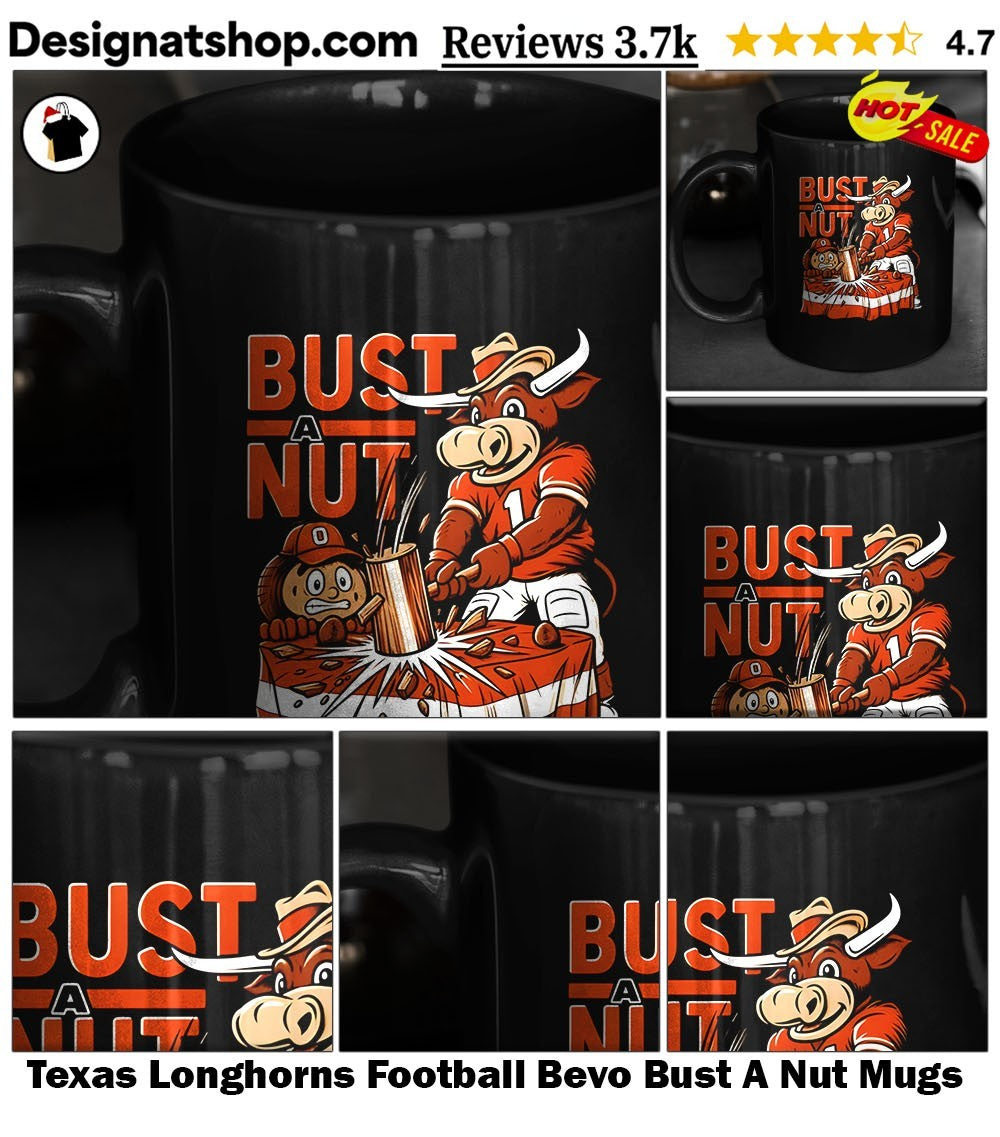 Texas Longhorns Football Bevo Bust A Nut shirt