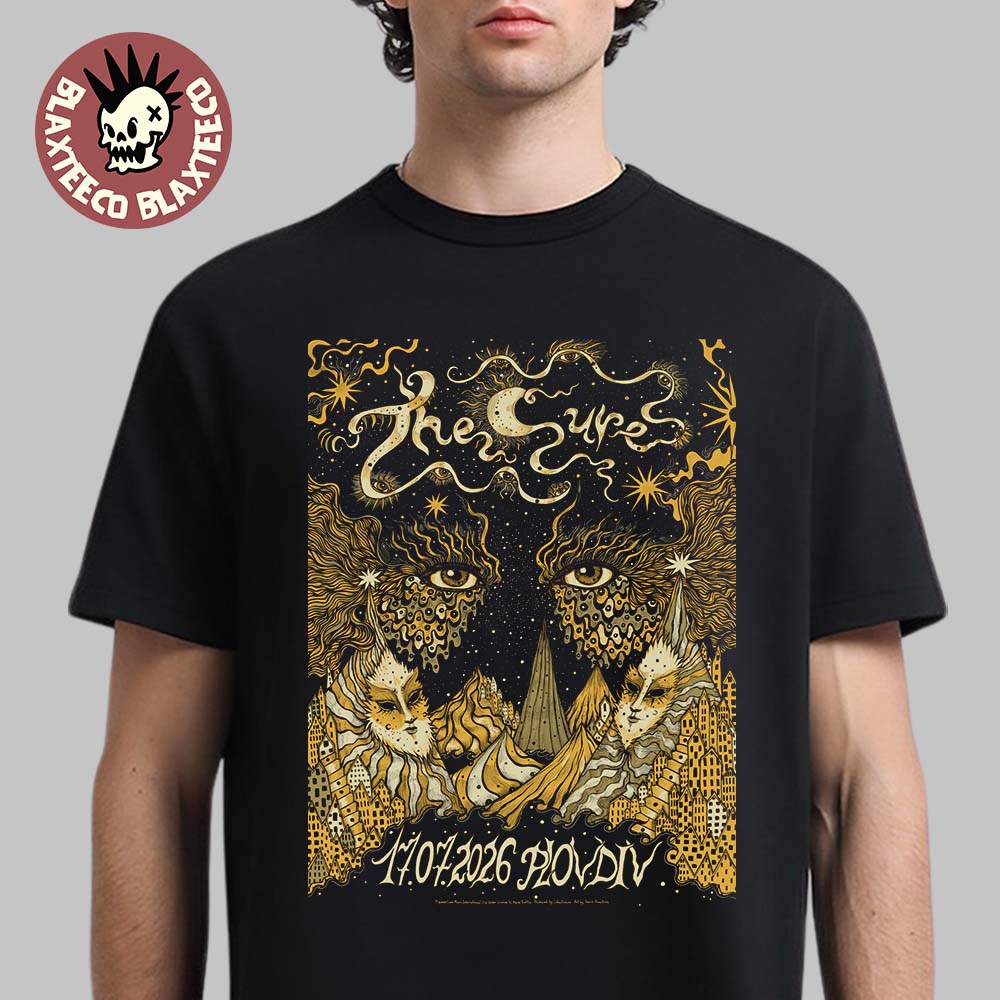 The Cure Plovdiv Bulgaria 2026 Phill Good Festival Limited Edition Event Tee On 17 July 2026 Unisex T-Shirt