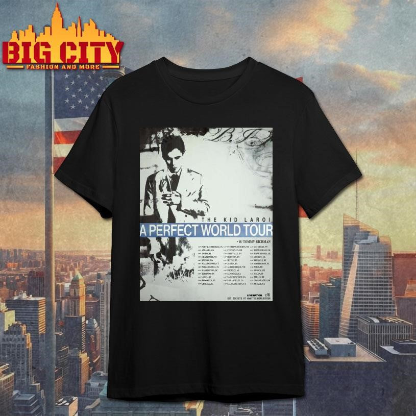 The Kid Laroi A Perfect World Tour 2026 Schedule Dates Home Decor Poster Shirt Unisex