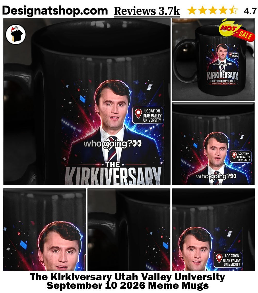 The Kirkiversary Utah Valley University September 10 2026 Meme shirt