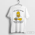 The Lonely Homer Seems To Drink At Moes At Night Unisex