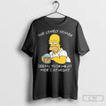 The Lonely Homer Seems To Drink At Moes At Night T Shirts Unisex