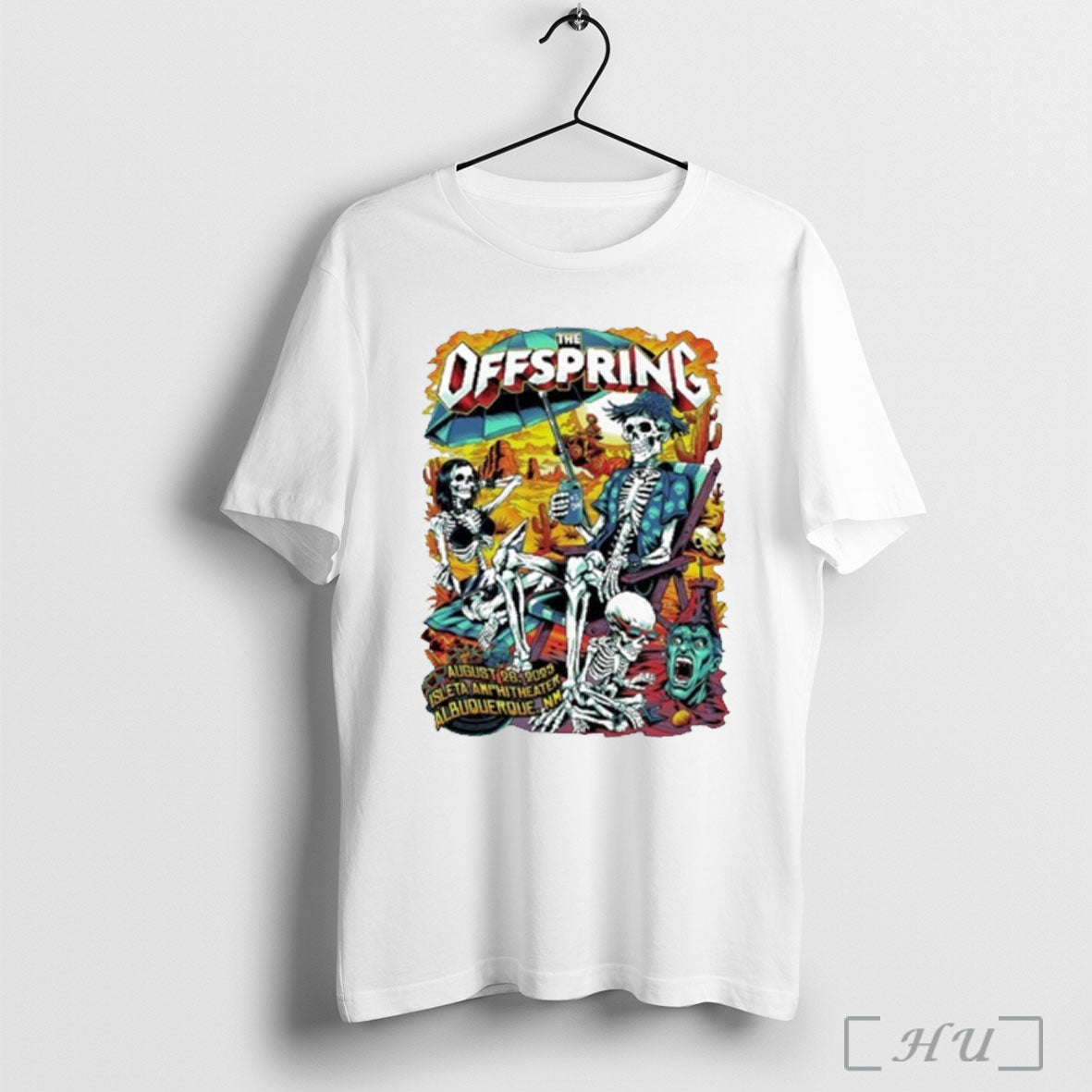 The Offspring Aug 26 2025 In Albuquerque Nm T Shirt Unisex