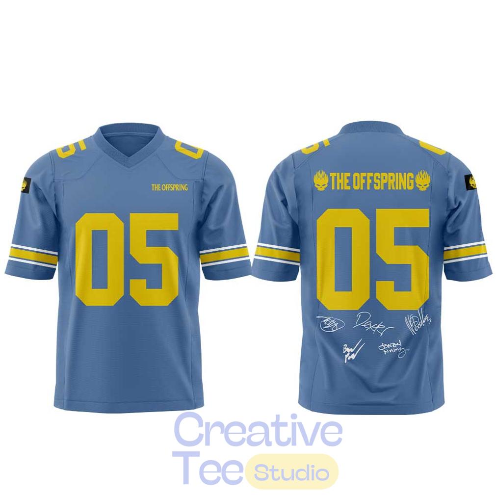 The Offspring SUPERCHARGED Worldwide in ’26 North American Tour Football Jersey