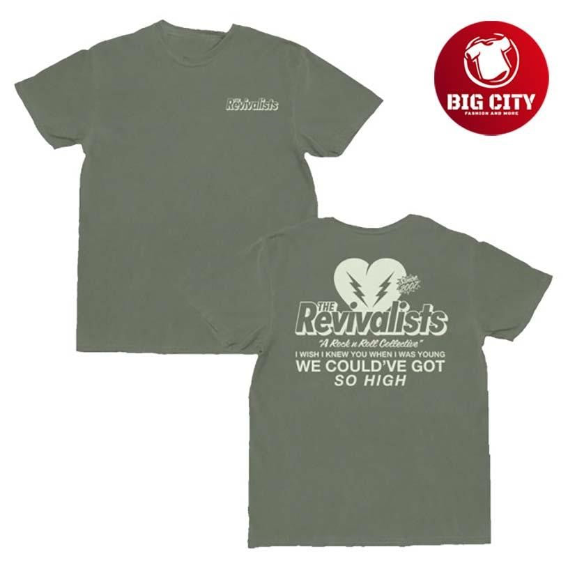 The Revivalists Wish I Knew You Lyric Two Sided Shirt Unisex